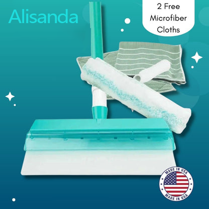 ⭐⭐Final 4 Hours: 60% OFF⭐⭐ Alisanda Recyclable Silicone Window Squeegee Kit