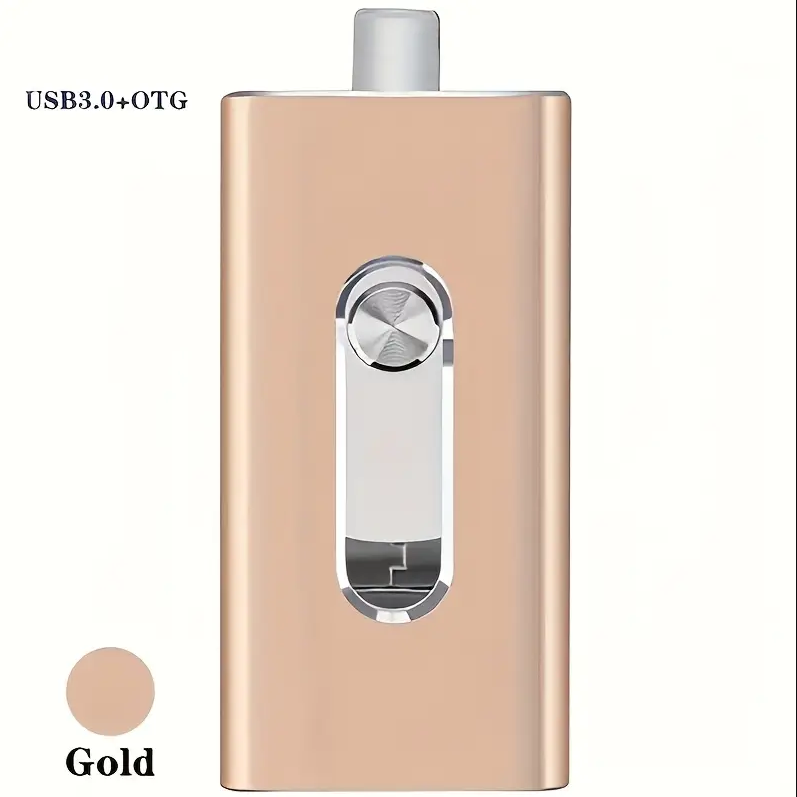 ⚡3 in 1 Flash Drive⚡ Portable High Speed USB 3.0 Memory Storage