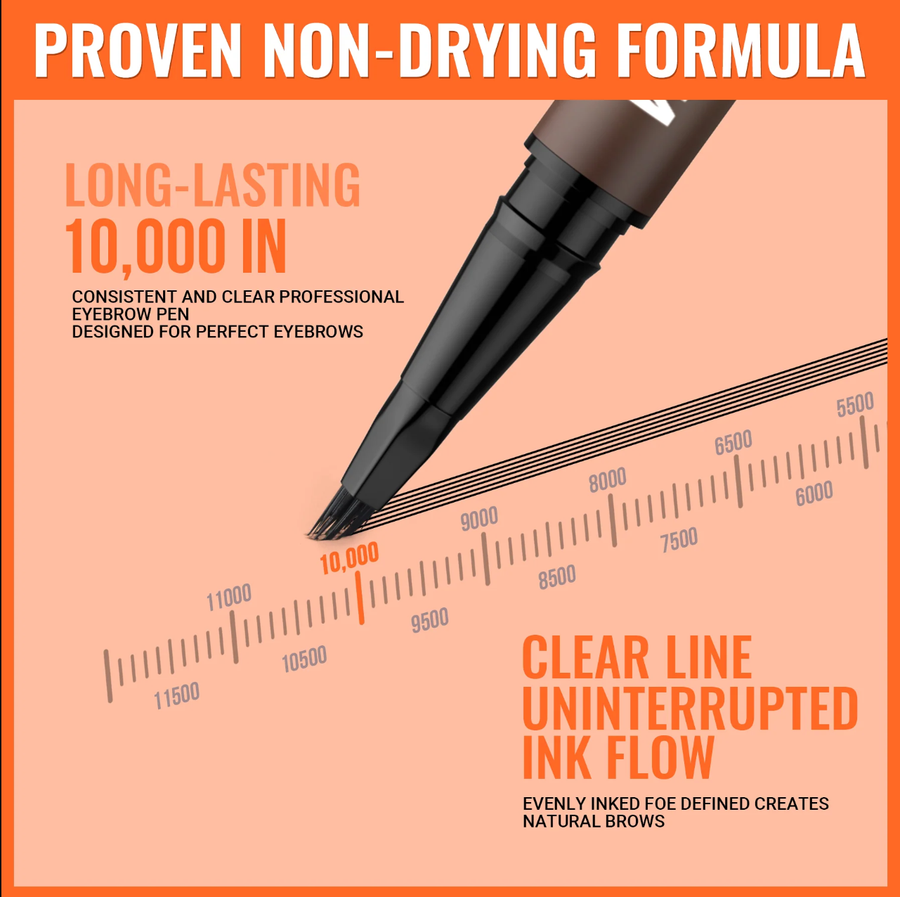 ✏️LOVILDS™ 2-in-1 Microblading Eyebrow Pen with Square Brush