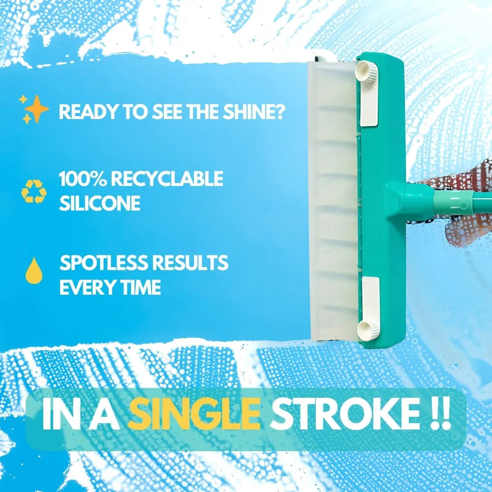 ⭐⭐Final 4 Hours: 60% OFF⭐⭐ Alisanda Recyclable Silicone Window Squeegee Kit