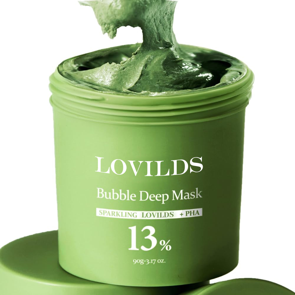 Deep Clean, Glowing Skin! 💧 LOVILDS Bubble Deep Mask – Limited Time Offer, Grab Yours Now! ⏰