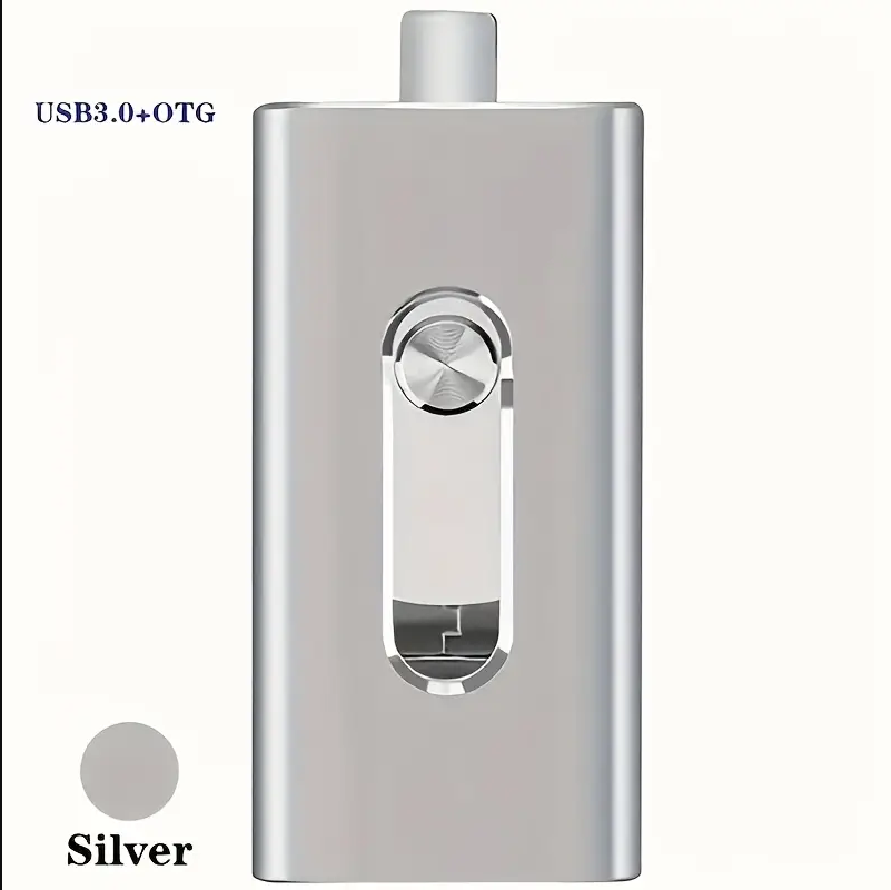 ⚡3 in 1 Flash Drive⚡ Portable High Speed USB 3.0 Memory Storage