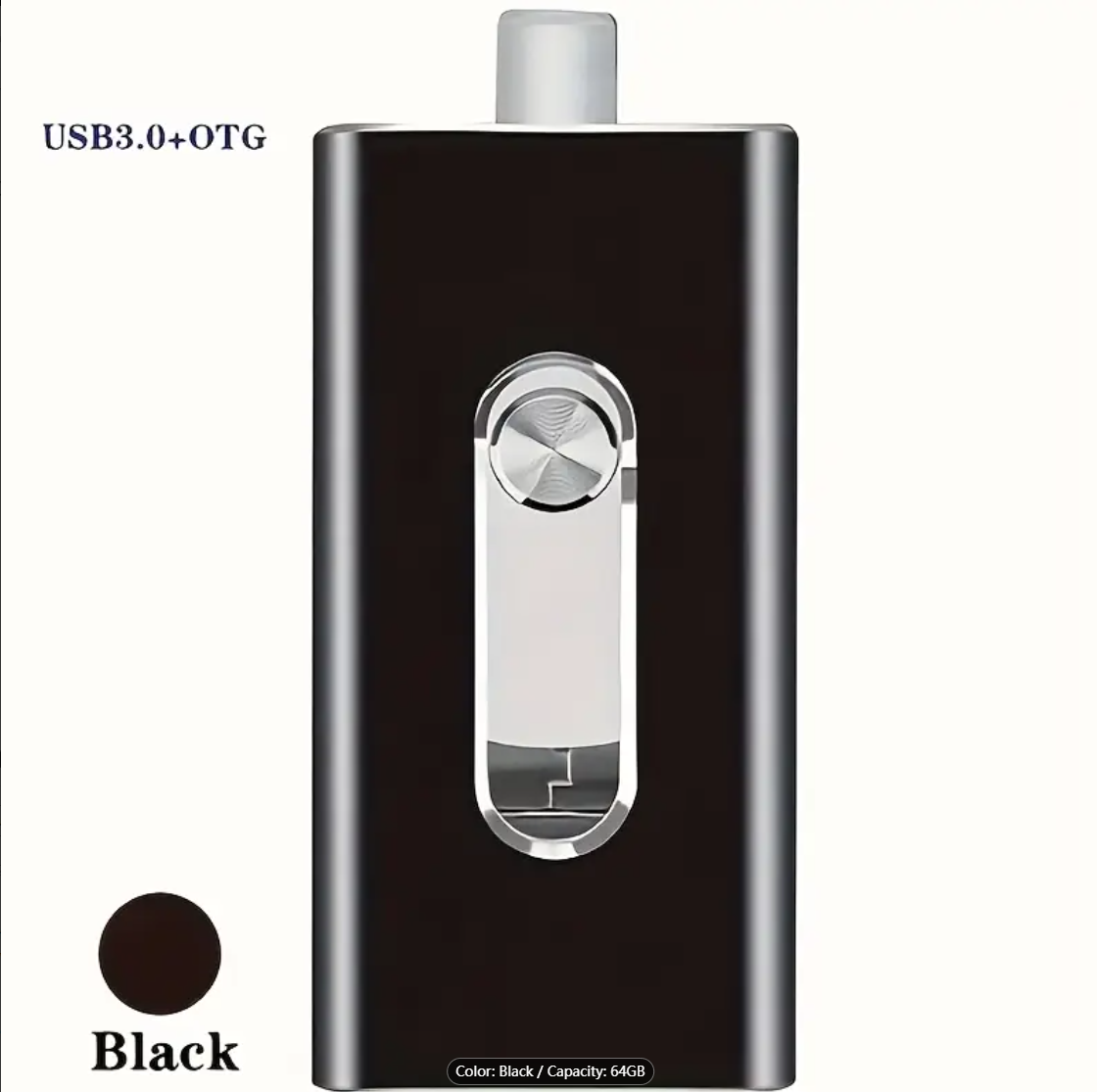 ⚡3 in 1 Flash Drive⚡ Portable High Speed USB 3.0 Memory Storage