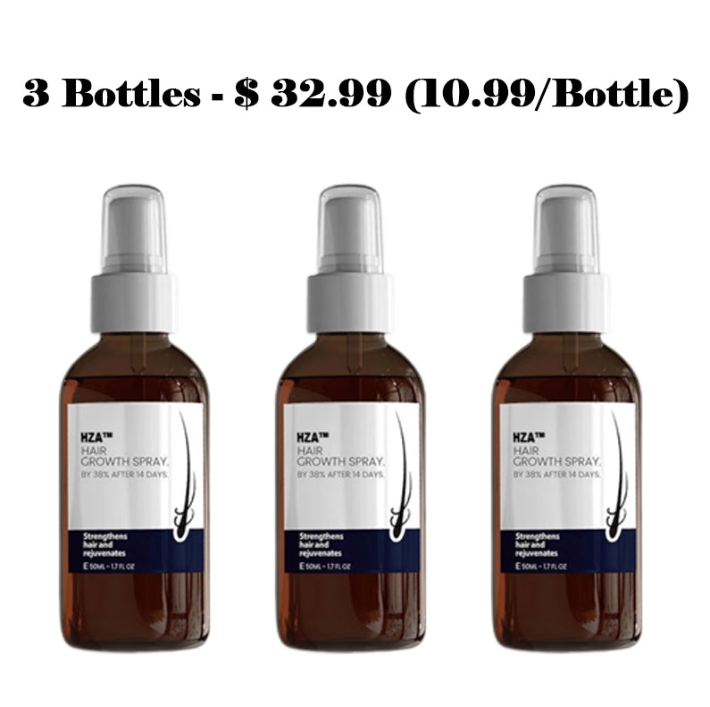 🌿LAST DAY PROMOTION - 70% OFF🌿 HZA™ Natural Hair Regrowth Spray