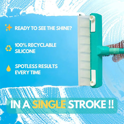 ⭐⭐Final 4 Hours: 60% OFF⭐⭐  Alisanda Recyclable Silicone Window Squeegee Kit